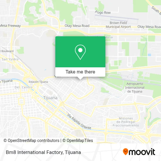 Bm8 International Factory map