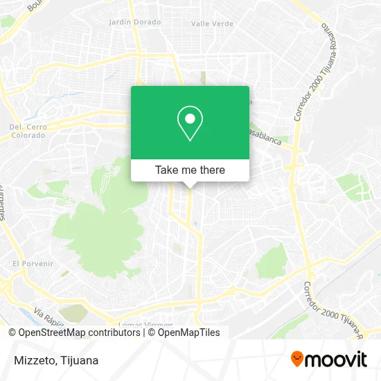 Mizzeto map