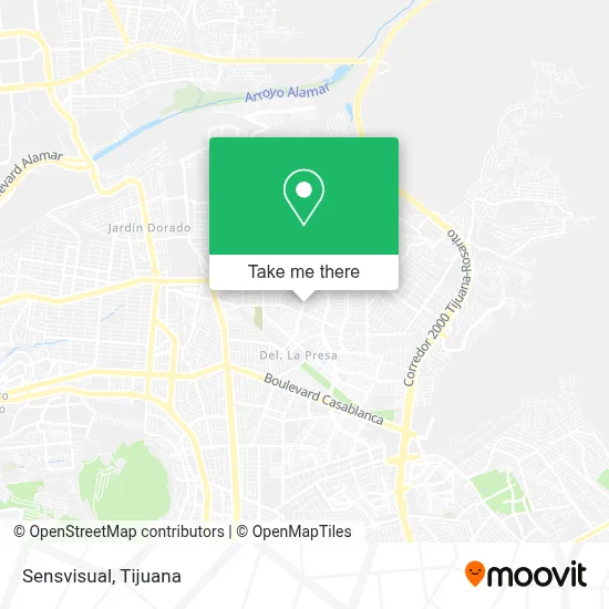 Sensvisual map
