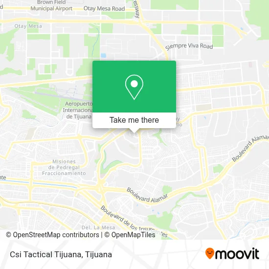 Csi Tactical Tijuana map