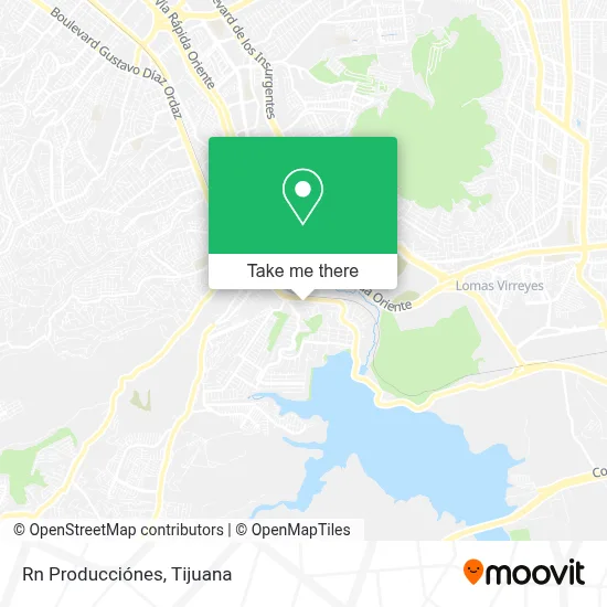 Rn Producciónes map