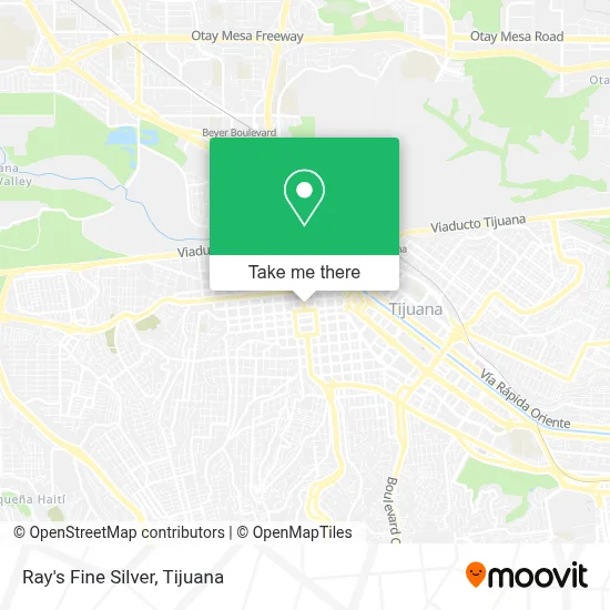 Ray's Fine Silver map