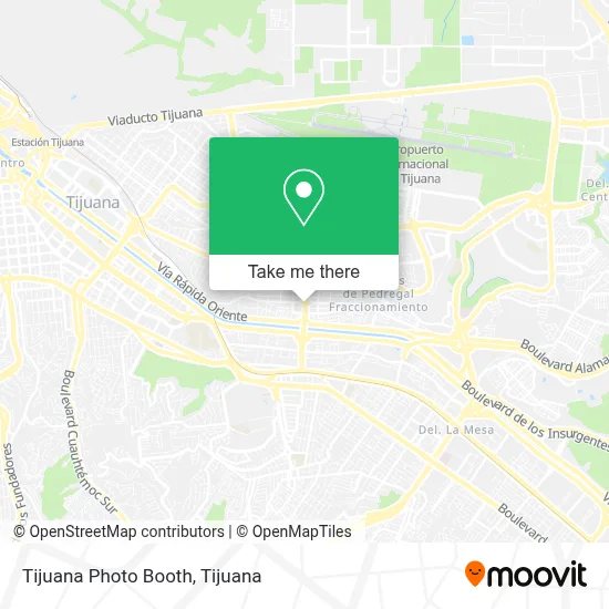 Tijuana Photo Booth map