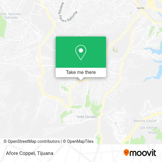 Afore Coppel map