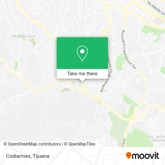 Codiarmex map