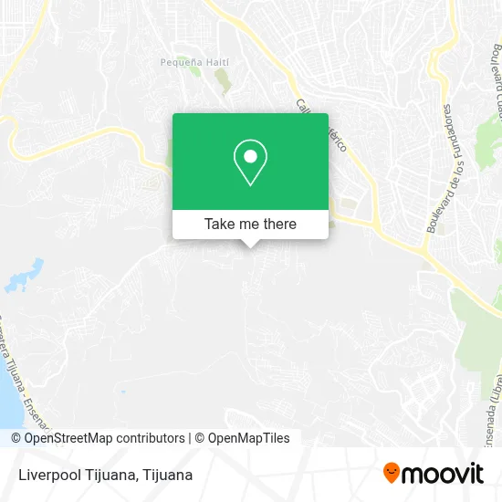 Liverpool Tijuana map