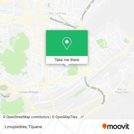 Lmopiedras map