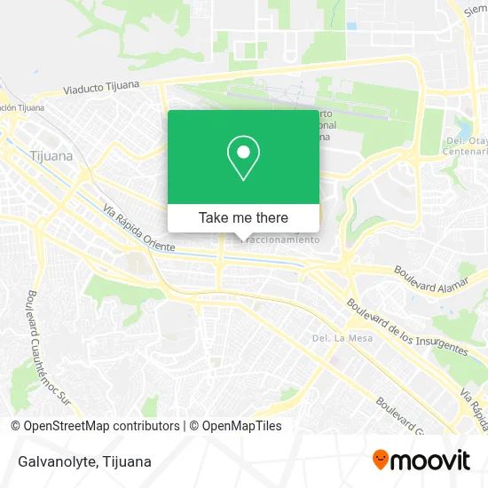 Galvanolyte map