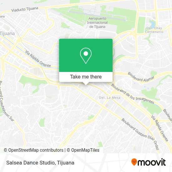 Salsea Dance Studio map