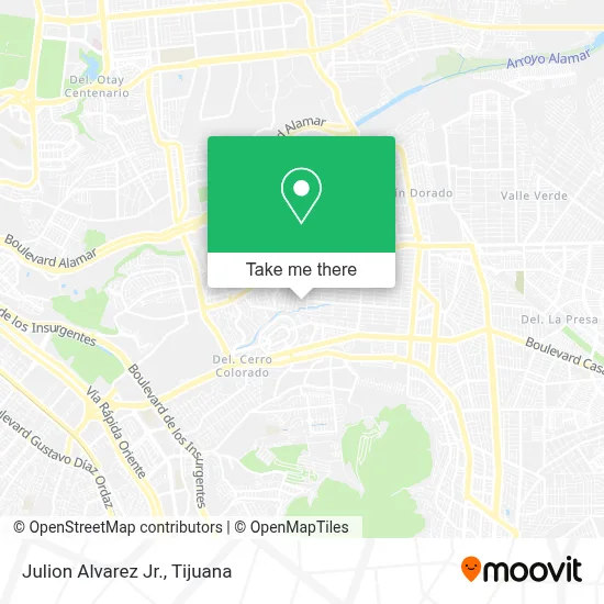 Julion Alvarez Jr. map
