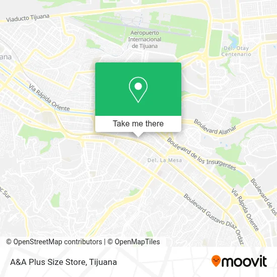A&A Plus Size Store map