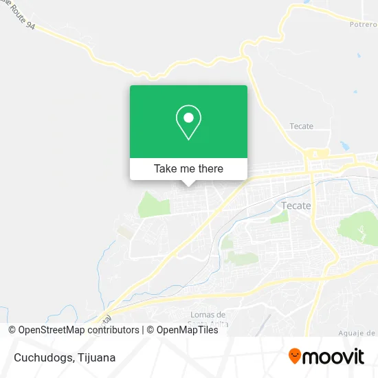 Cuchudogs map