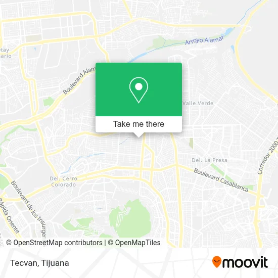 Tecvan map