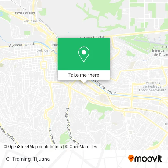 Ci-Training map