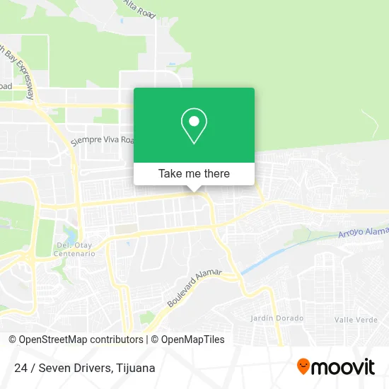24 / Seven Drivers map