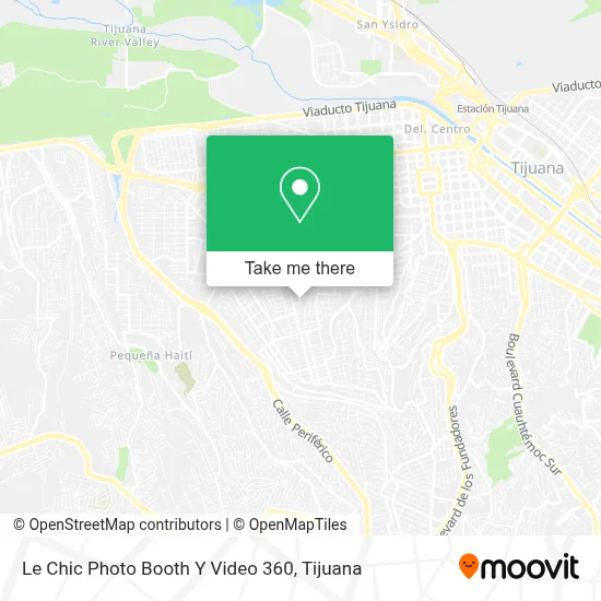 Le Chic Photo Booth Y Video 360 map