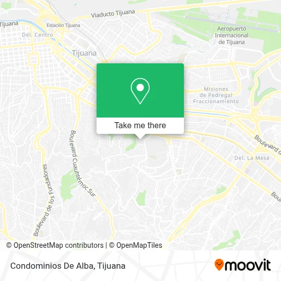 Condominios De Alba map