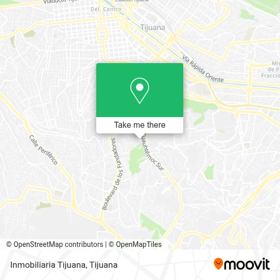 Inmobiliaria Tijuana map