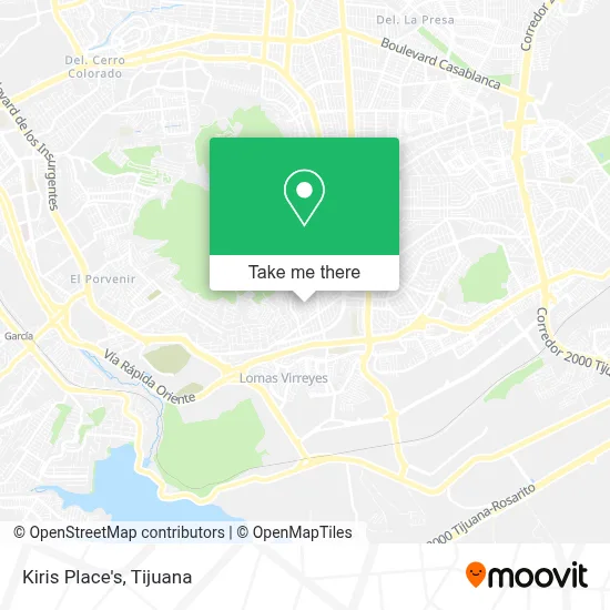 Kiris Place's map