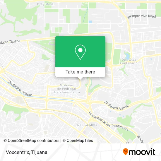 Voxcentrix map