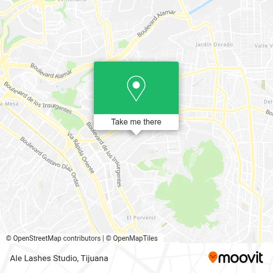 Ale Lashes Studio map