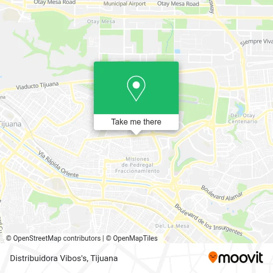 Distribuidora Vibos's map