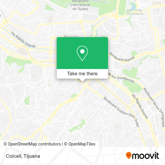 Colcell map