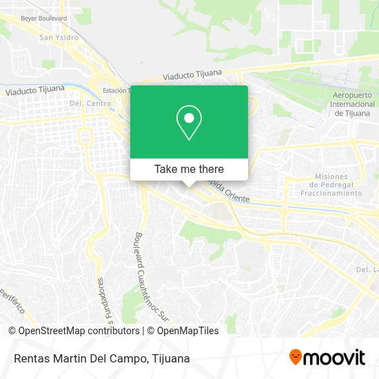 Rentas Martin Del Campo map