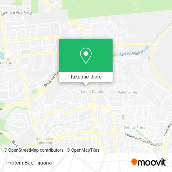 Proteinbar map