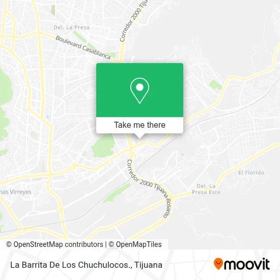 La Barrita De Los Chuchulocos. map