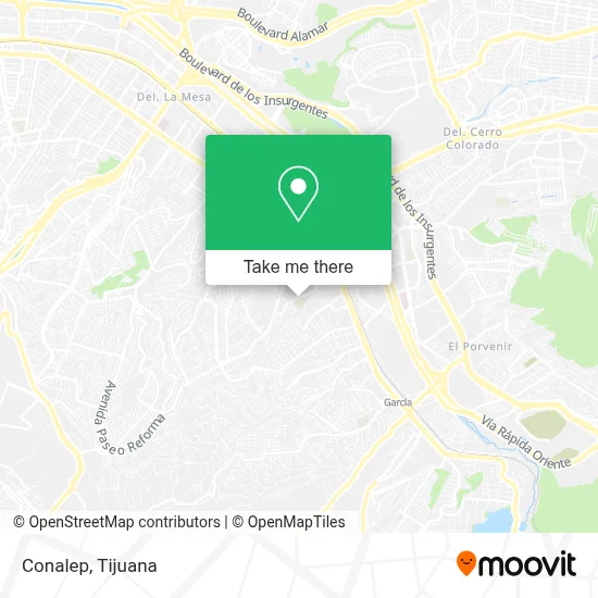 Conalep map