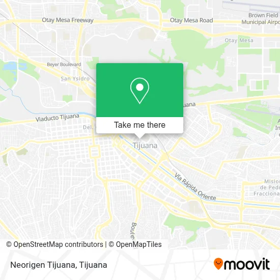 Neorigen Tijuana map