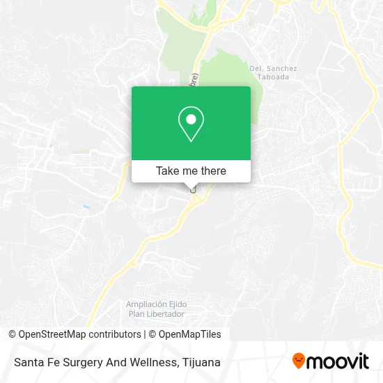 Santa Fe Surgery And Wellness map