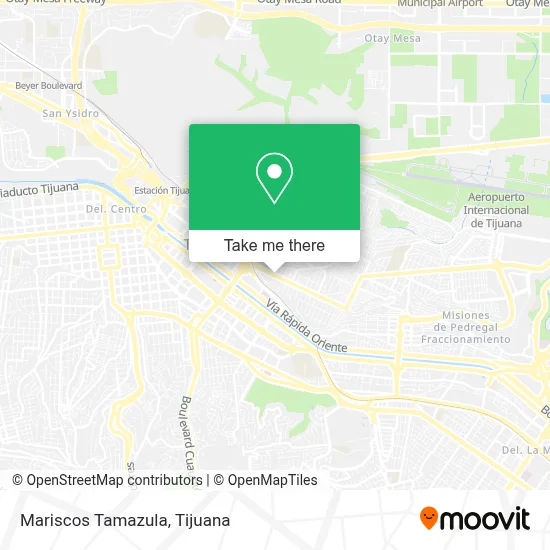 Mariscos Tamazula map