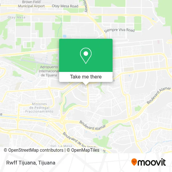Rwff Tijuana map