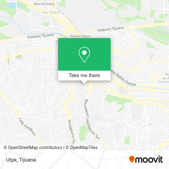 Utpk map