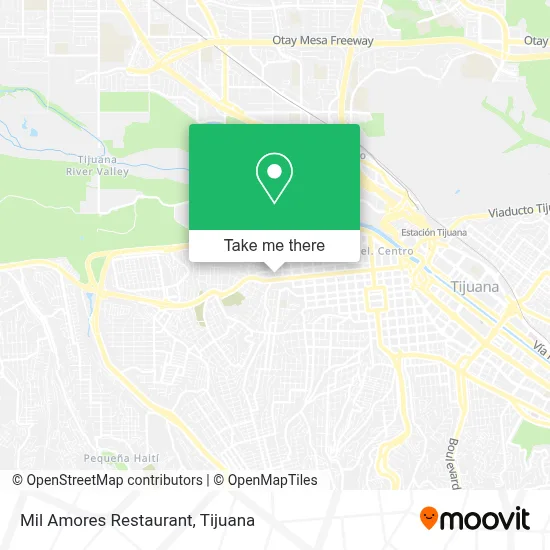 Mil Amores Restaurant map