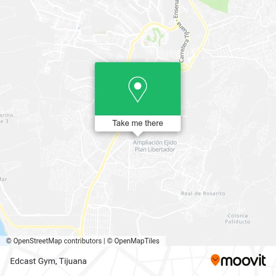 Edcast Gym map