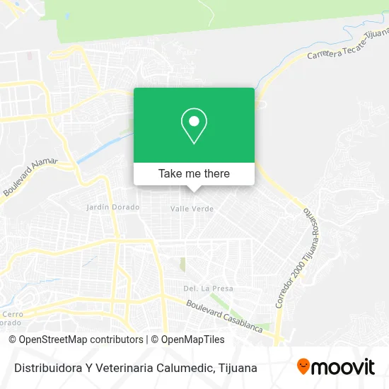 Distribuidora Y Veterinaria Calumedic map