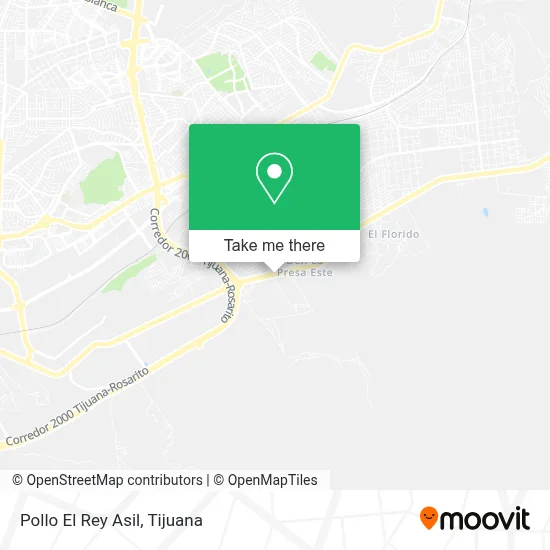 Pollo El Rey Asil map