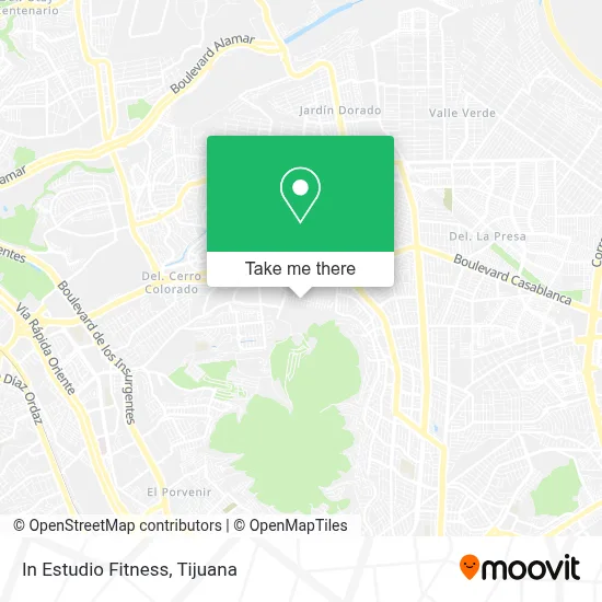 In Estudio Fitness map