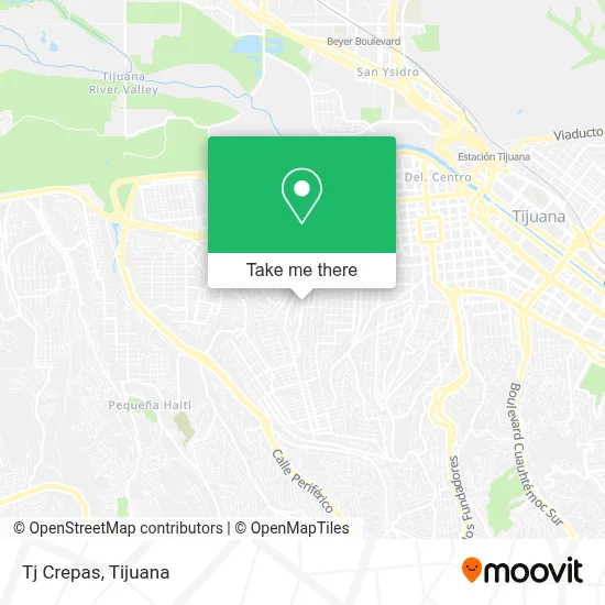Tj Crepas map
