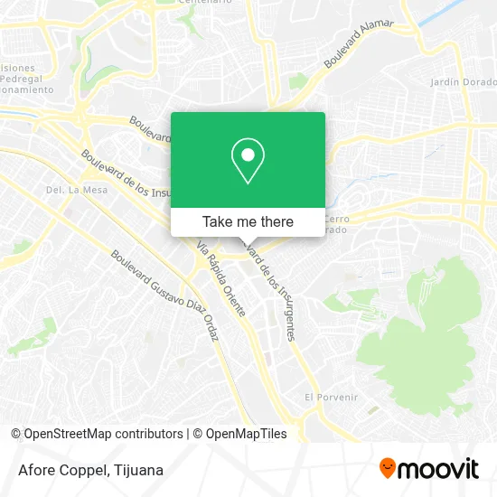 Afore Coppel map