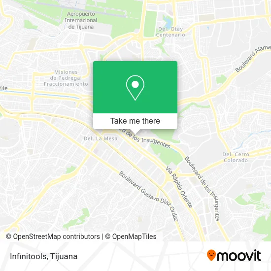 Infinitools map