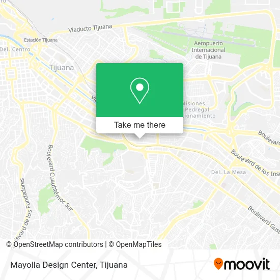 Mayolla Design Center map