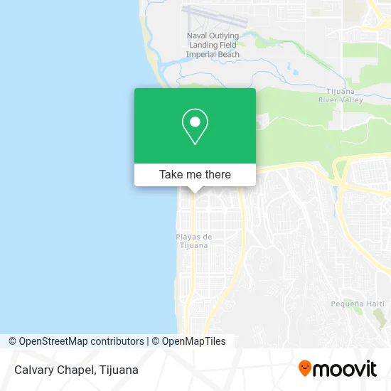 Calvary Chapel map