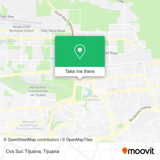Cva Suc Tijuana map