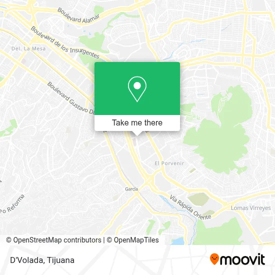 D'Volada map