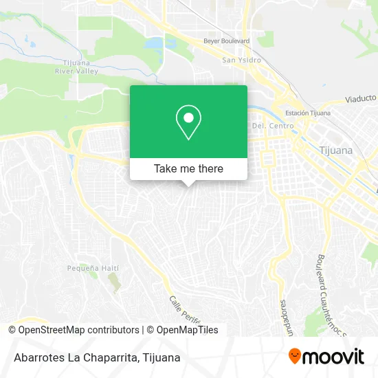 Abarrotes La Chaparrita map