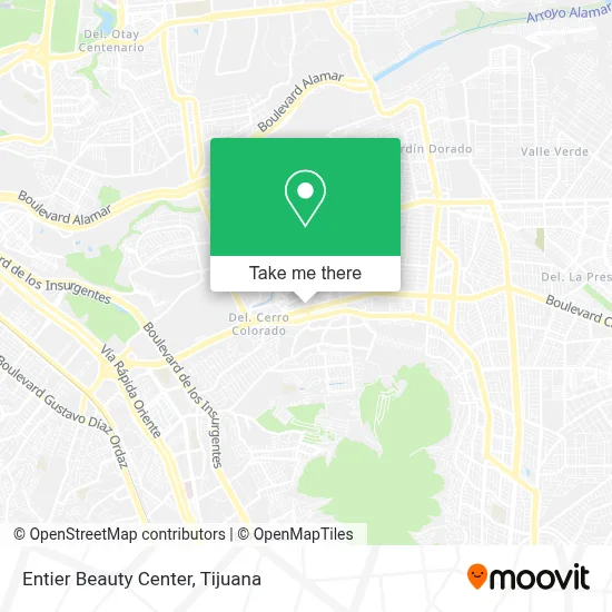 Entier Beauty Center map